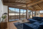 Chalet mit Blick in die Bergwelt